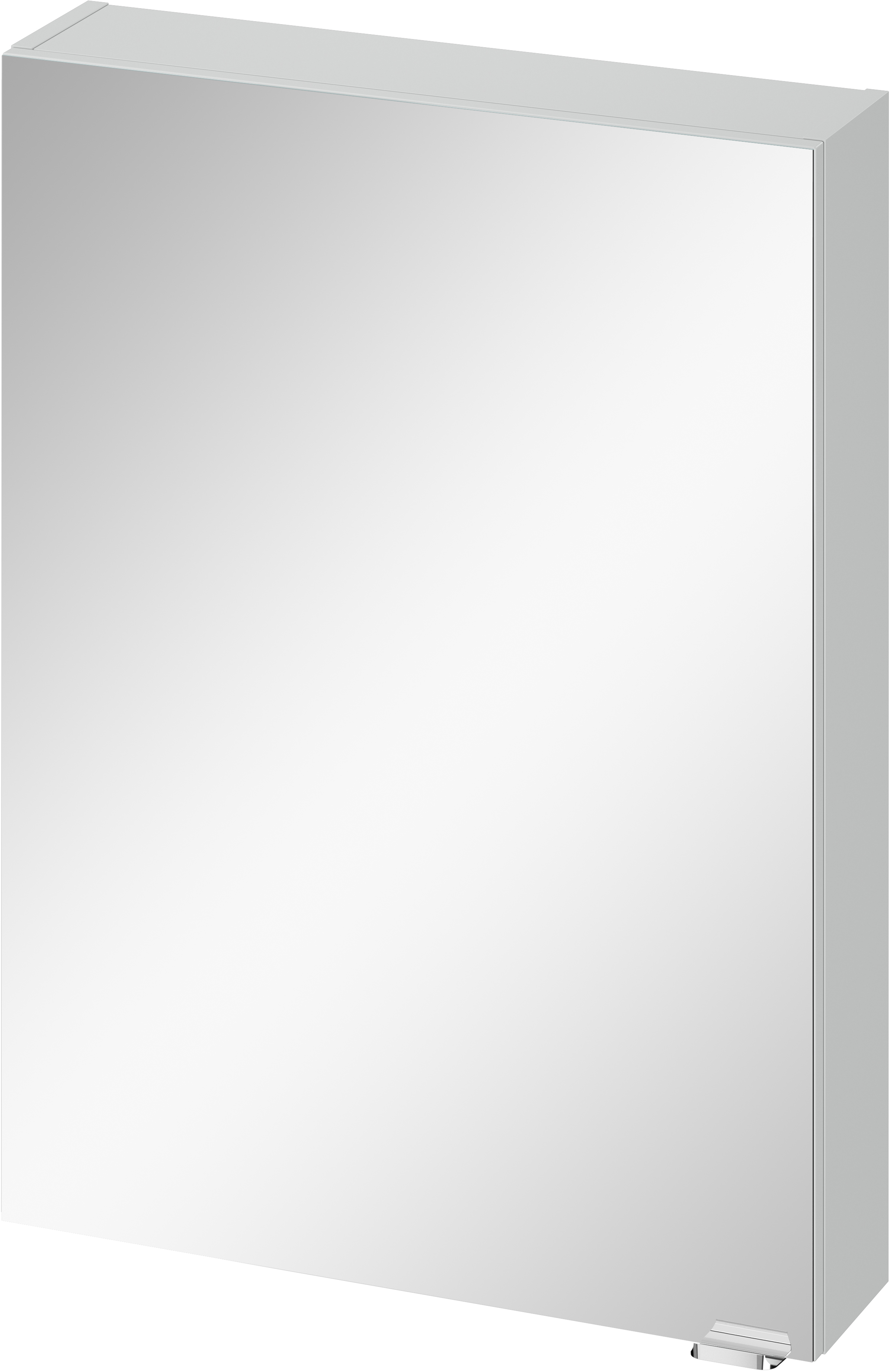 Cersanit Larga szekrény 59.4x16.2x80 cm oldalra akasztható szürke S932-018