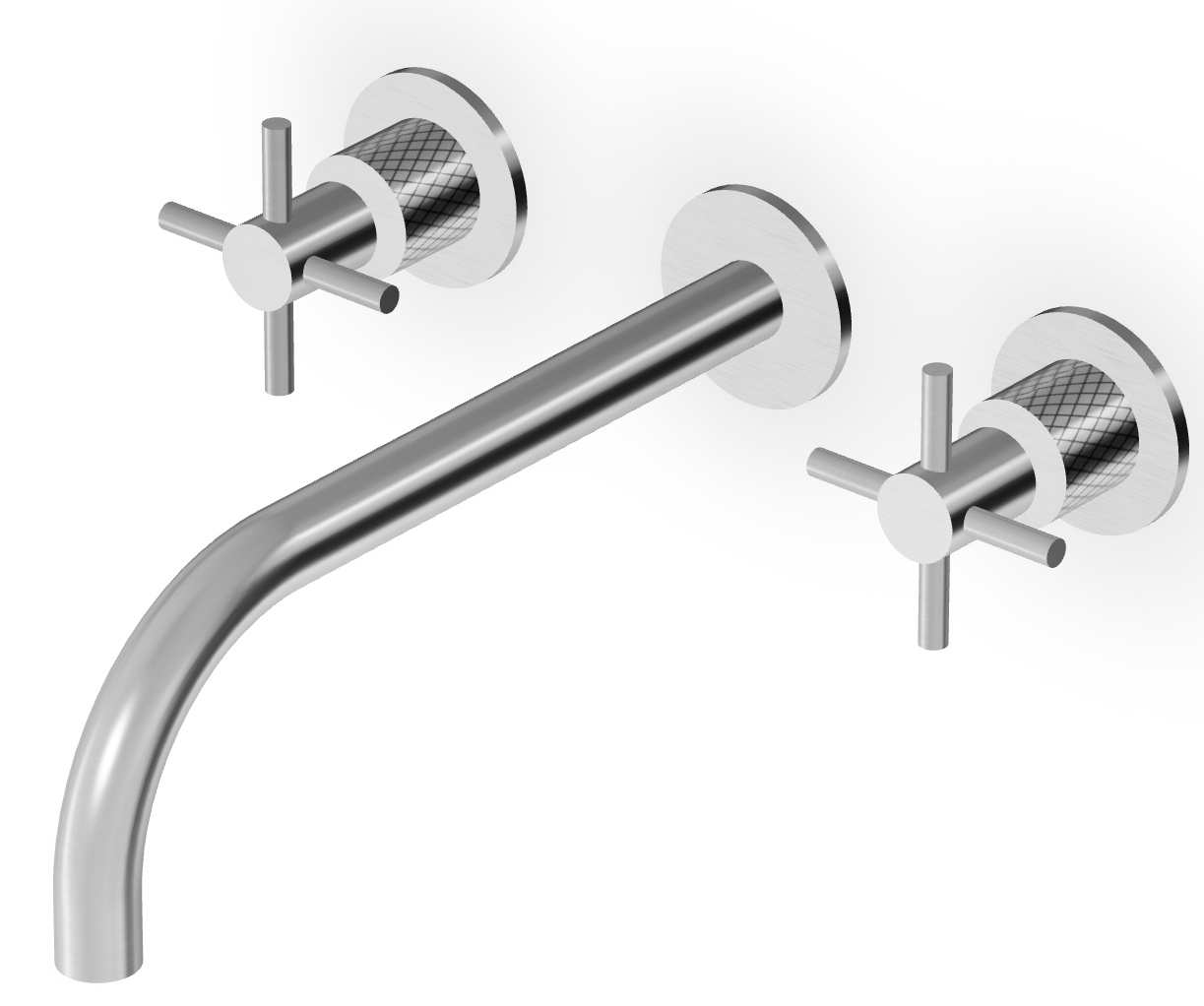 Zucchetti Helm mosdócsaptelep süllyesztett acél ZHM761.XG3