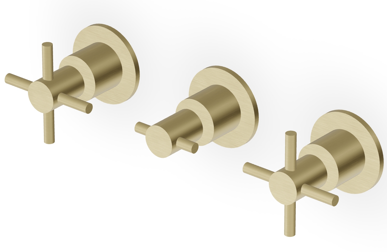 Zucchetti Helm mosdócsaptelep süllyesztett arany ZHM695.XP31