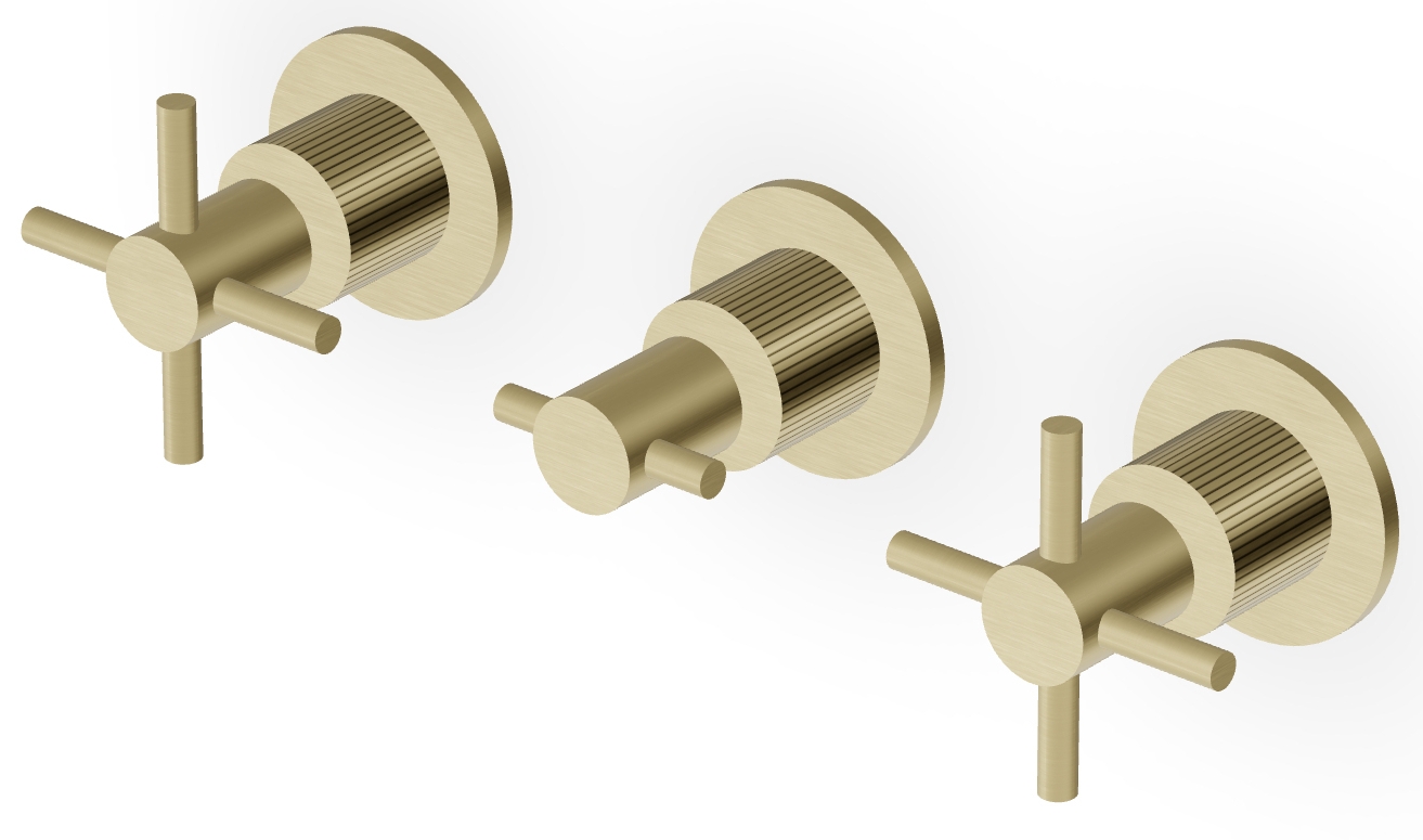 Zucchetti Helm mosdócsaptelep süllyesztett arany ZHM695.XP31G2