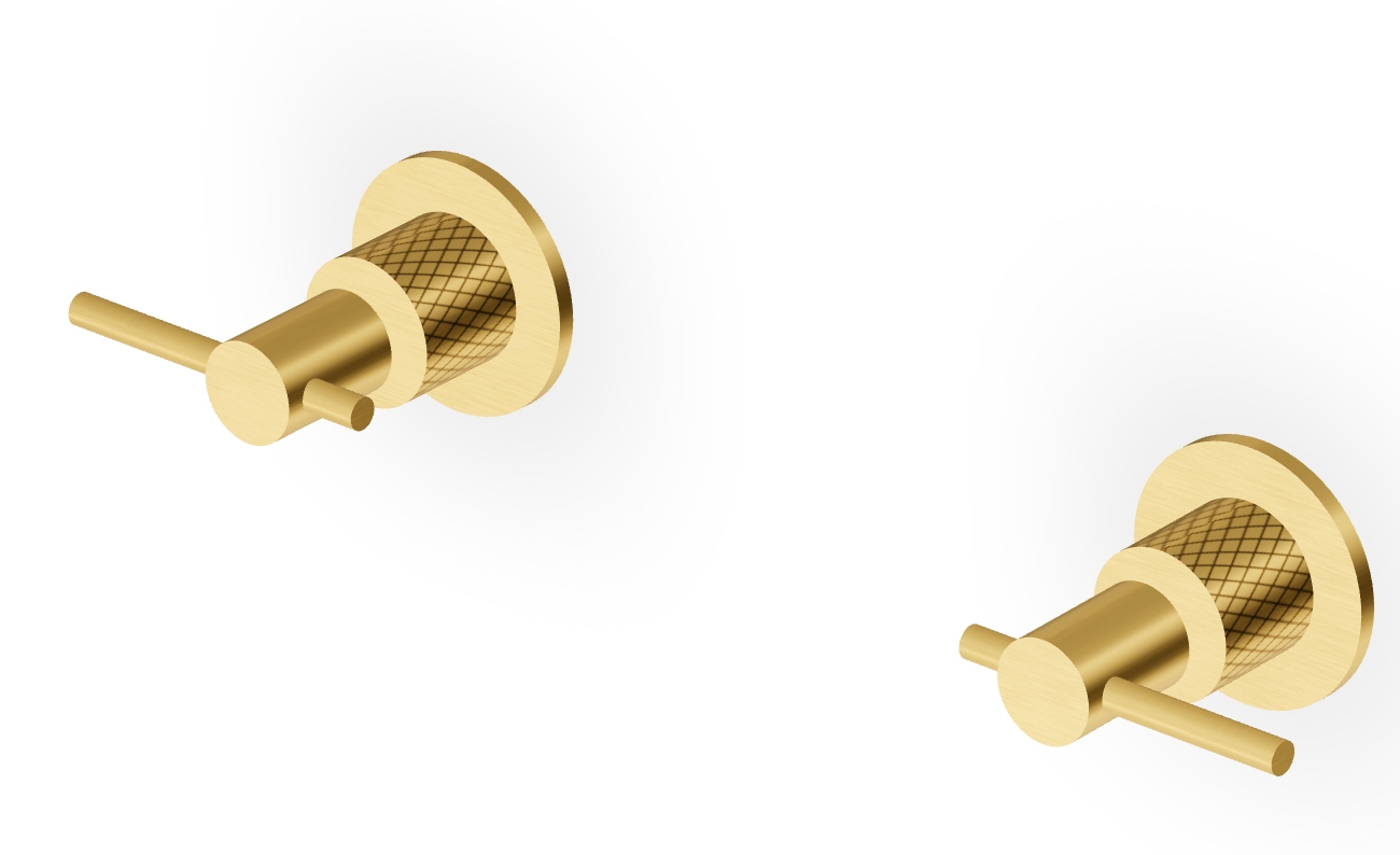 Zucchetti Helm zuhanycsaptelep süllyesztett arany ZHL738.XP41G3