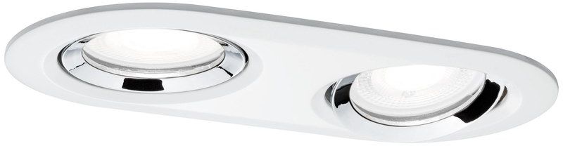 Paulmann Nova beépített lámpa 2x6 W fehér-króm 93675
