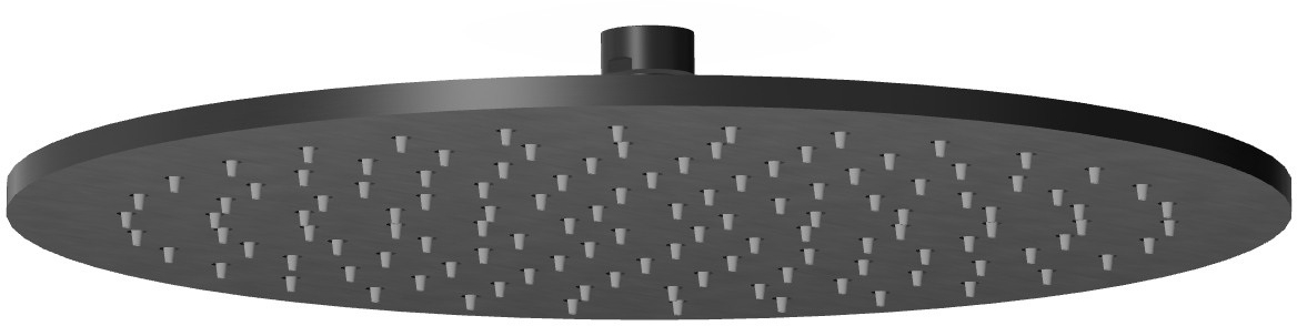 Zucchetti Helm fejzuhany 32x32 cm kerek fekete Z94262.XP81