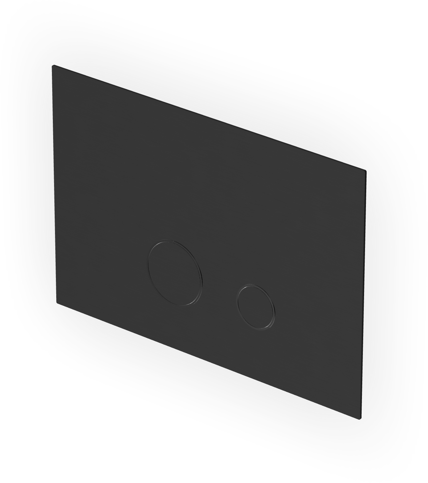 Zucchetti Helm öblítő gomb WC-hez fekete Z95340.XP81