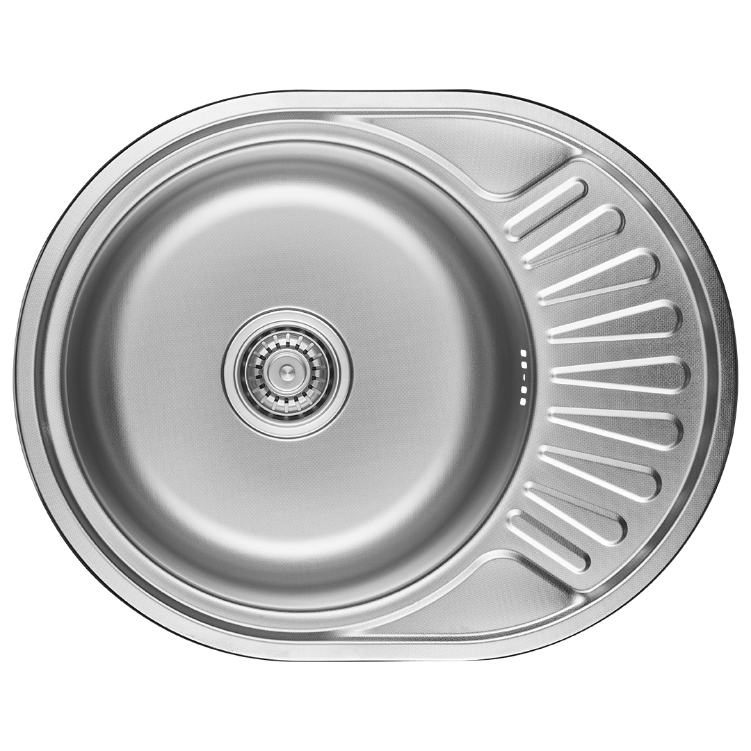 Kuchinox Normal acél mosogató szifonnal 57x45 cm SGN383T