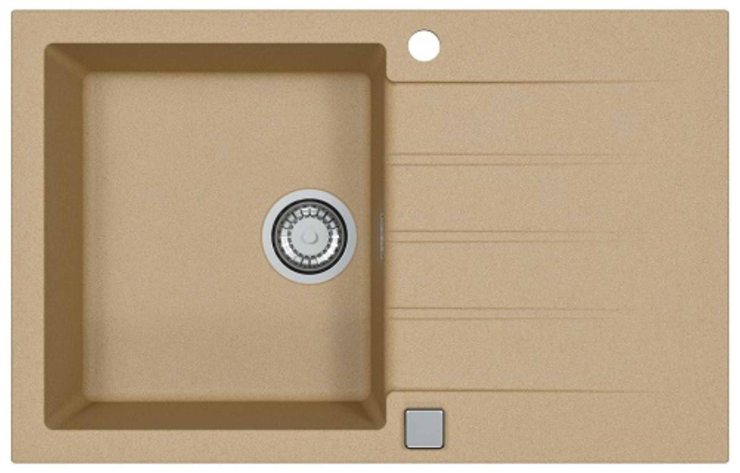 Alveus Cadit gránit mosogató 79x50 cm bézs 1132024