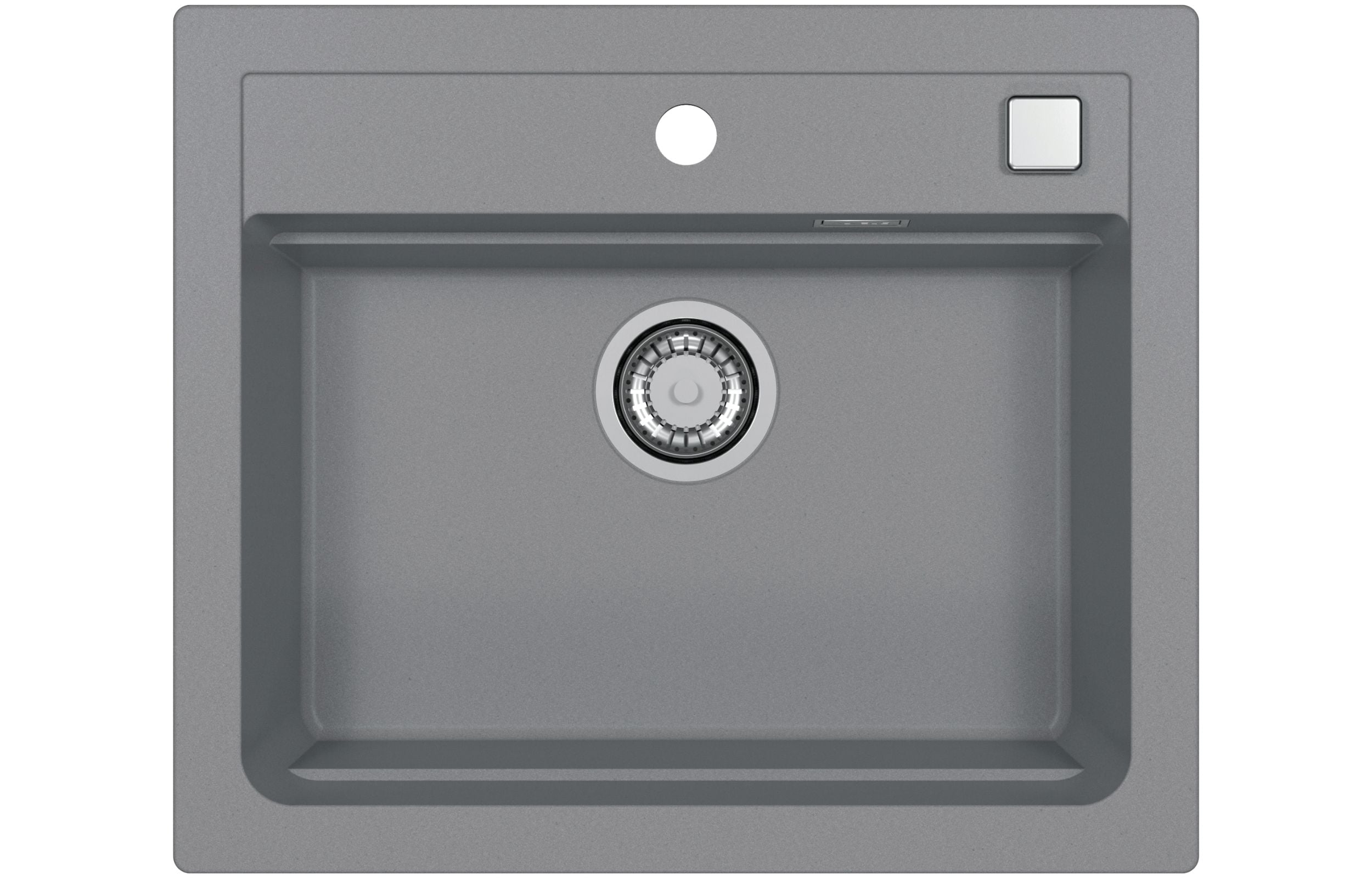 Alveus Atrox gránit mosogató 59x50 cm szürke/grafit/onix 1131995