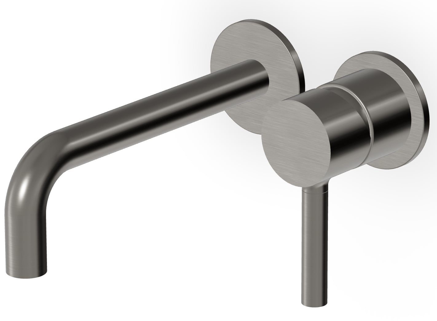 Zucchetti Pan mosdócsaptelep süllyesztett fekete ZP6030.C51