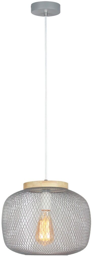 Rabalux Rupert függőlámpa 1x40 W szürke/hamvas 5237