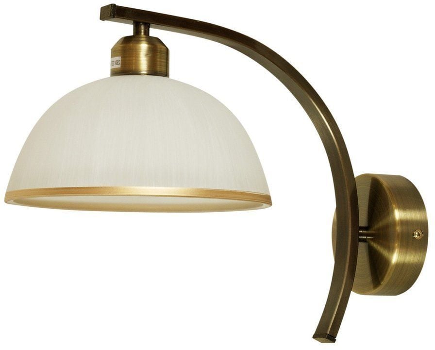Candellux Mandarin oldalfali lámpa 1x60 W fehér-sárgaréz 21-47557