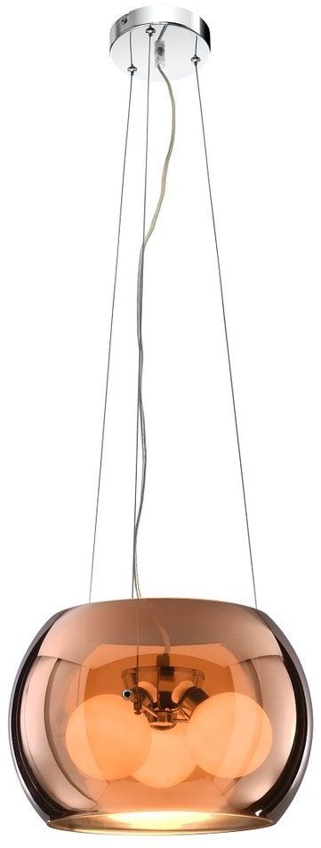 Candellux Gemo függőlámpa 3x40 W réz 31-25104