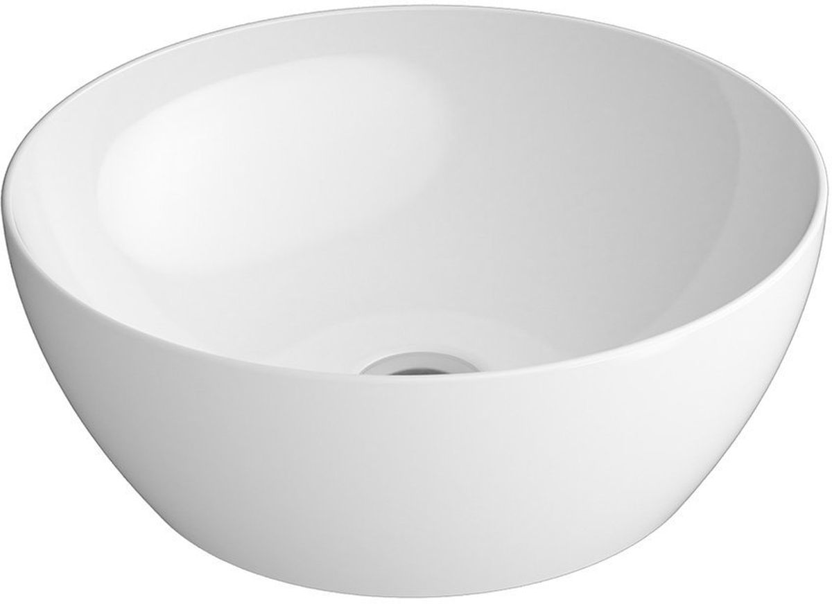 GSI Pura mosdótál 42x42 cm kerek mosdótálak fehér 885111