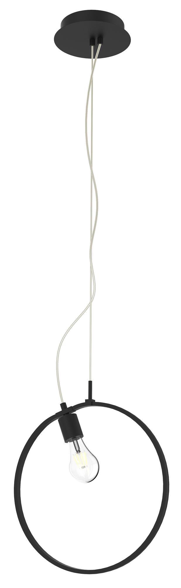 Apeti Skiros függőlámpa 2x60 W fekete A0024-321