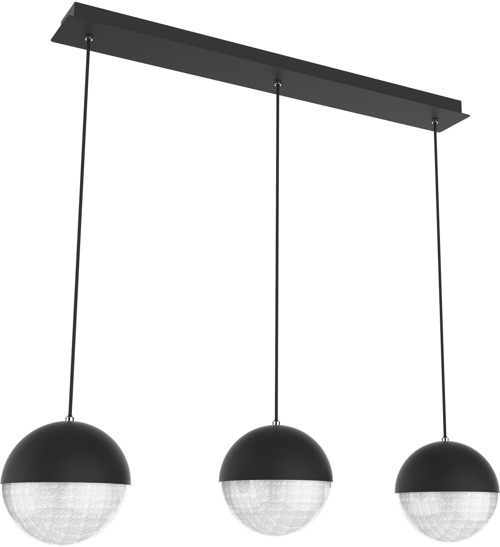 Apeti Furni függőlámpa 3x5 W fekete A0031-330