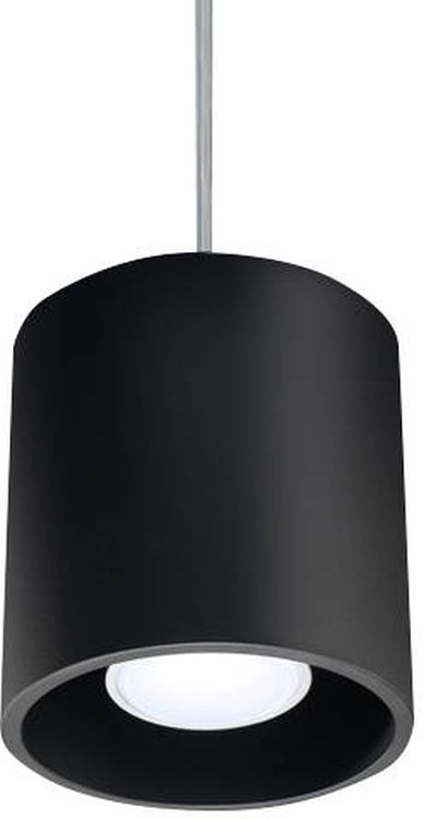Sollux Lighting Orbis függőlámpa 1x40 W fekete SL.0051