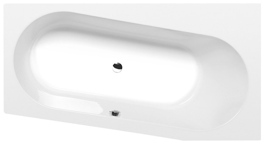 Polysan Astra sarokkád 165x90 cm jobboldali fehér 31611