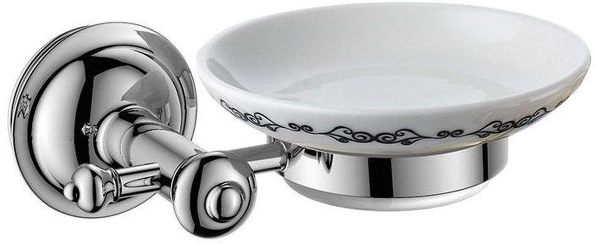 Sapho Astor szappantartó fali króm-fehér 1325-02