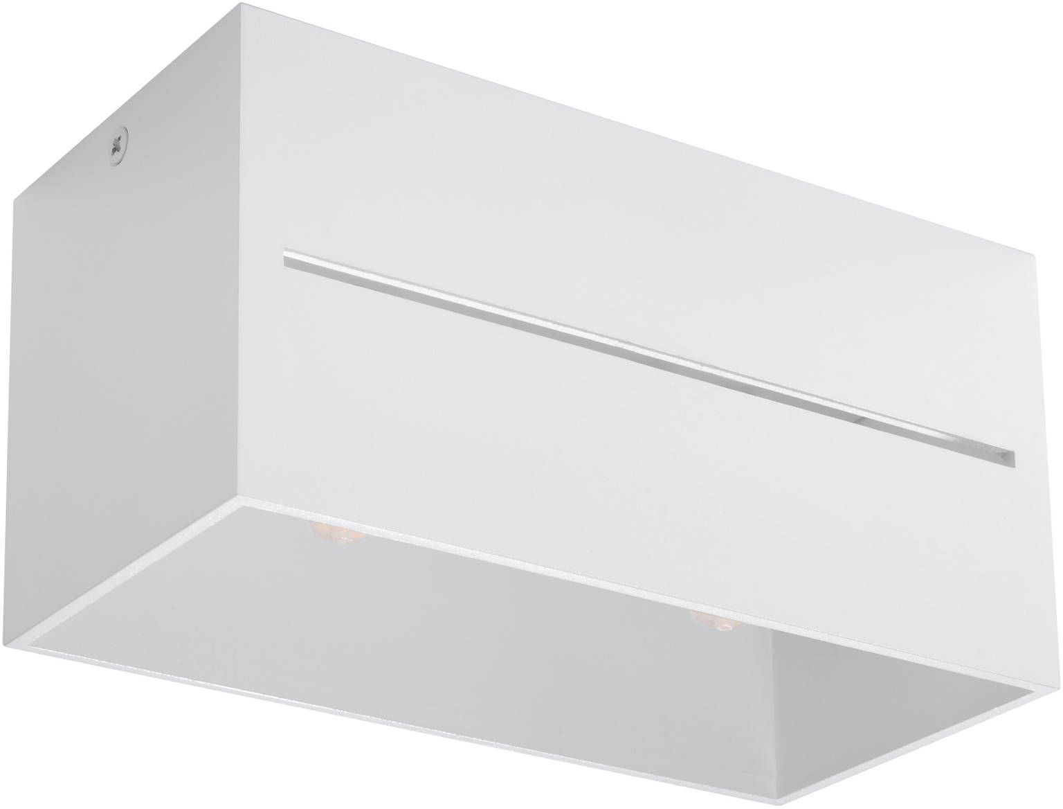 Sollux Lighting Lobo Maxi mennyezeti lámpa 2x40 W fehér SL.0383