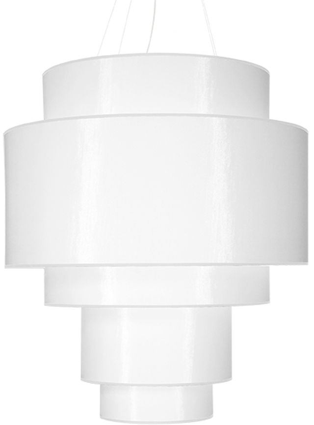 Sollux Lighting Reflexion függőlámpa több mint 6x60 W fehér SL.0832