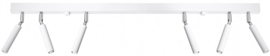 Sollux Lighting Eyetech mennyezeti lámpa 6x40 W fehér SL.0906