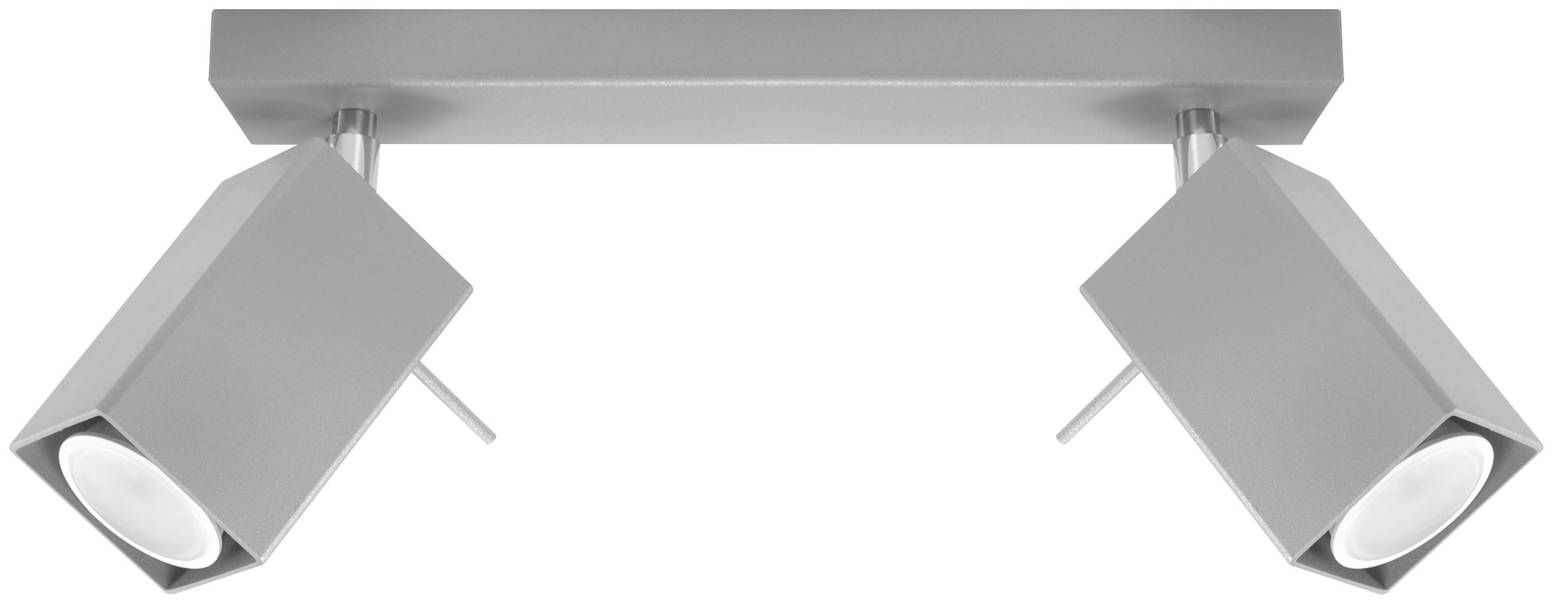 Sollux Lighting Merida mennyezeti lámpa 2x40 W szürke SL.0456