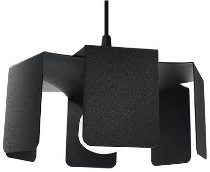 Sollux Lighting Tulip függőlámpa 1x60 W fekete SL.0667