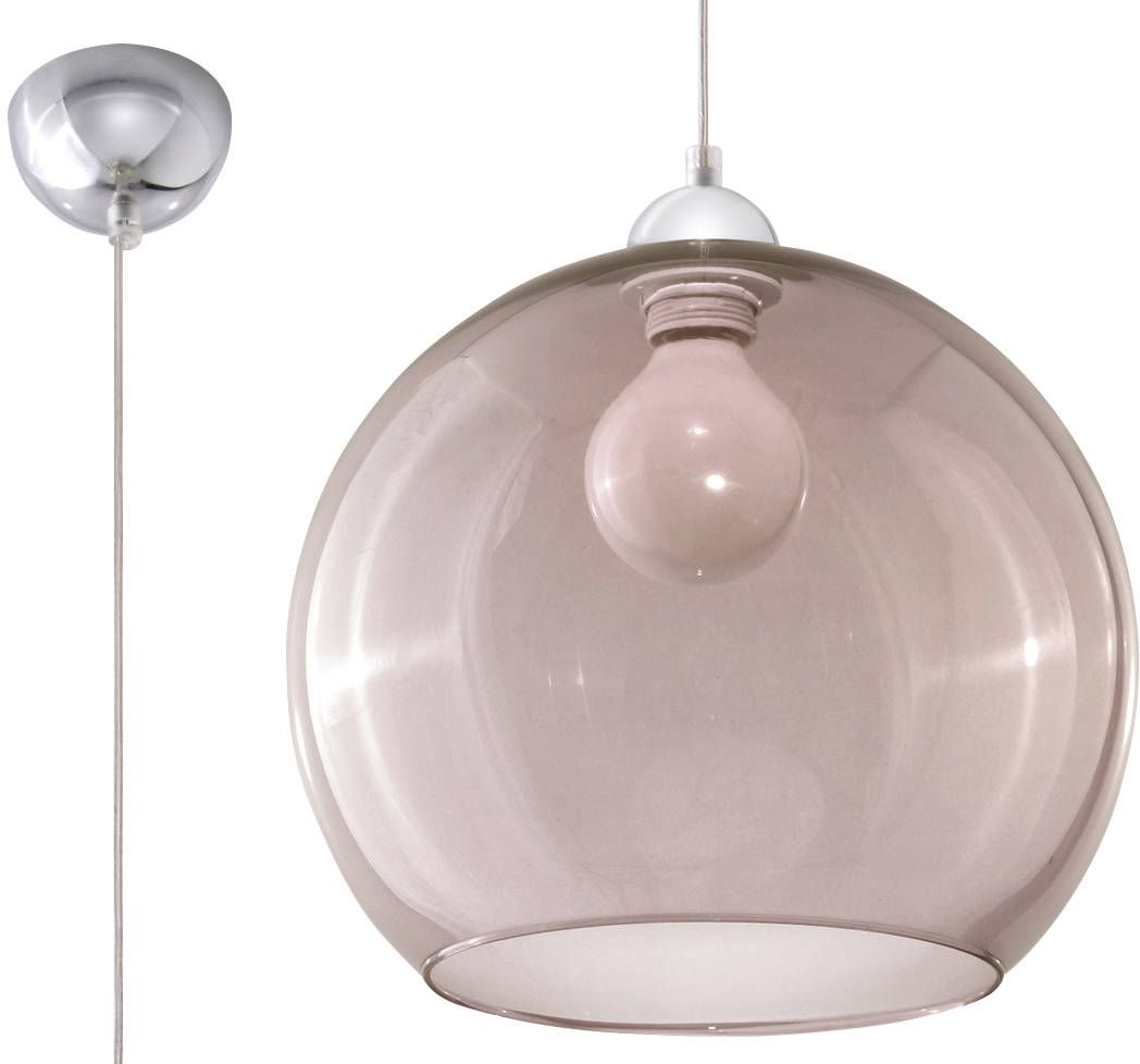 Sollux Lighting Ball függőlámpa 1x60 W grafit SL.0250