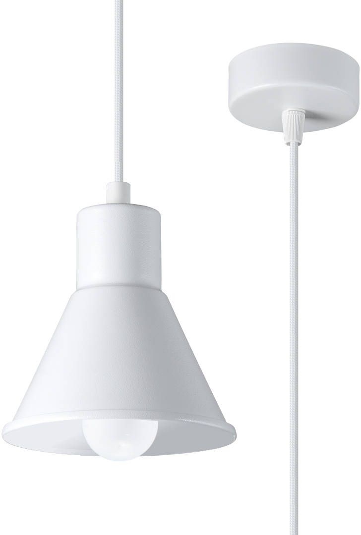 Sollux Lighting Taleja függőlámpa 1x60 W fehér SL.0983