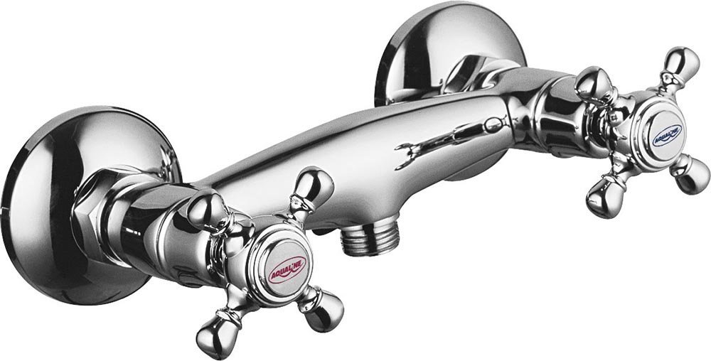 Aqualine Victoria zuhanycsaptelep fal króm VC11