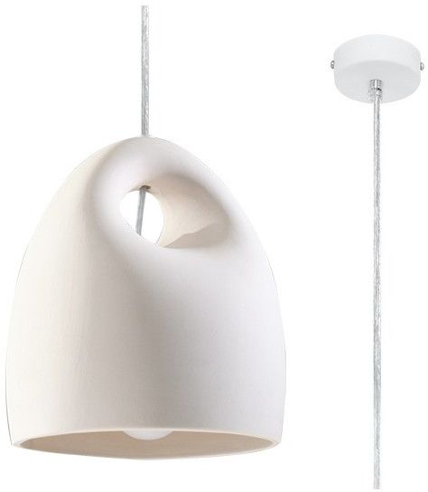 Sollux Lighting Bukano függőlámpa 1x60 W fehér SL.0842