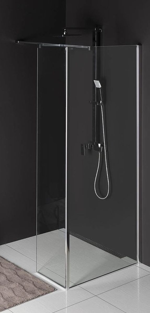 Polysan Modular Shower zuhanyfal 60 cm króm fényes/átlátszó üveg MS2B-60R