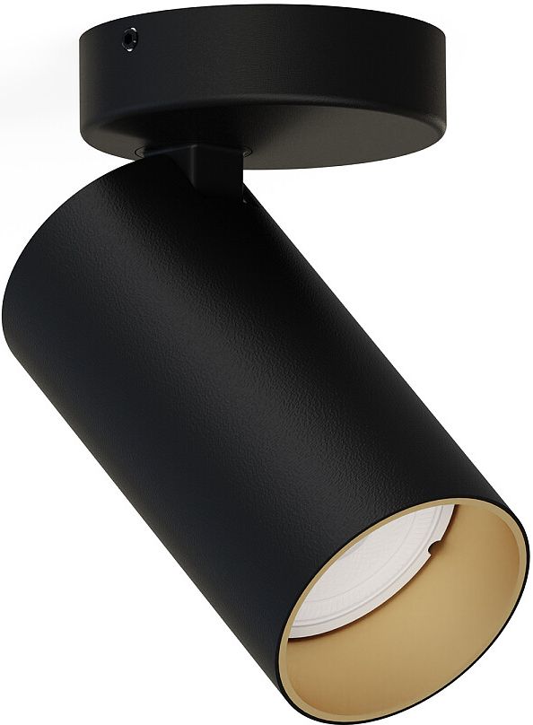 Nowodvorski Lighting Mono mennyezeti lámpa 1x10 W fekete-arany 7763