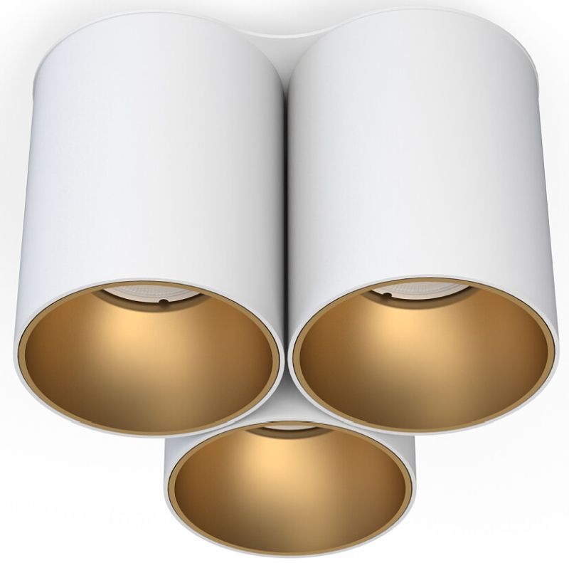Nowodvorski Lighting Eye Tone mennyezeti lámpa 3x10 W fehér-arany 7666