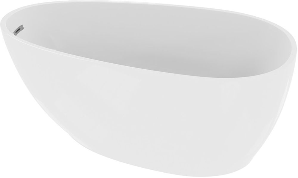 LaVita Lacrima térben álló kád 167x84 cm ovális fehér 5900378322306