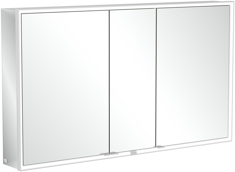 Villeroy & Boch My View Now szekrény 130x16.8x75 cm tükörrel fehér A4551300