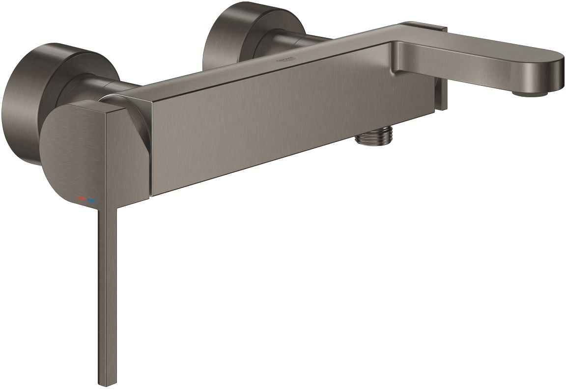 Grohe Plus kád és zuhany csaptelep fali Brushed Hard Graphite 33553AL3