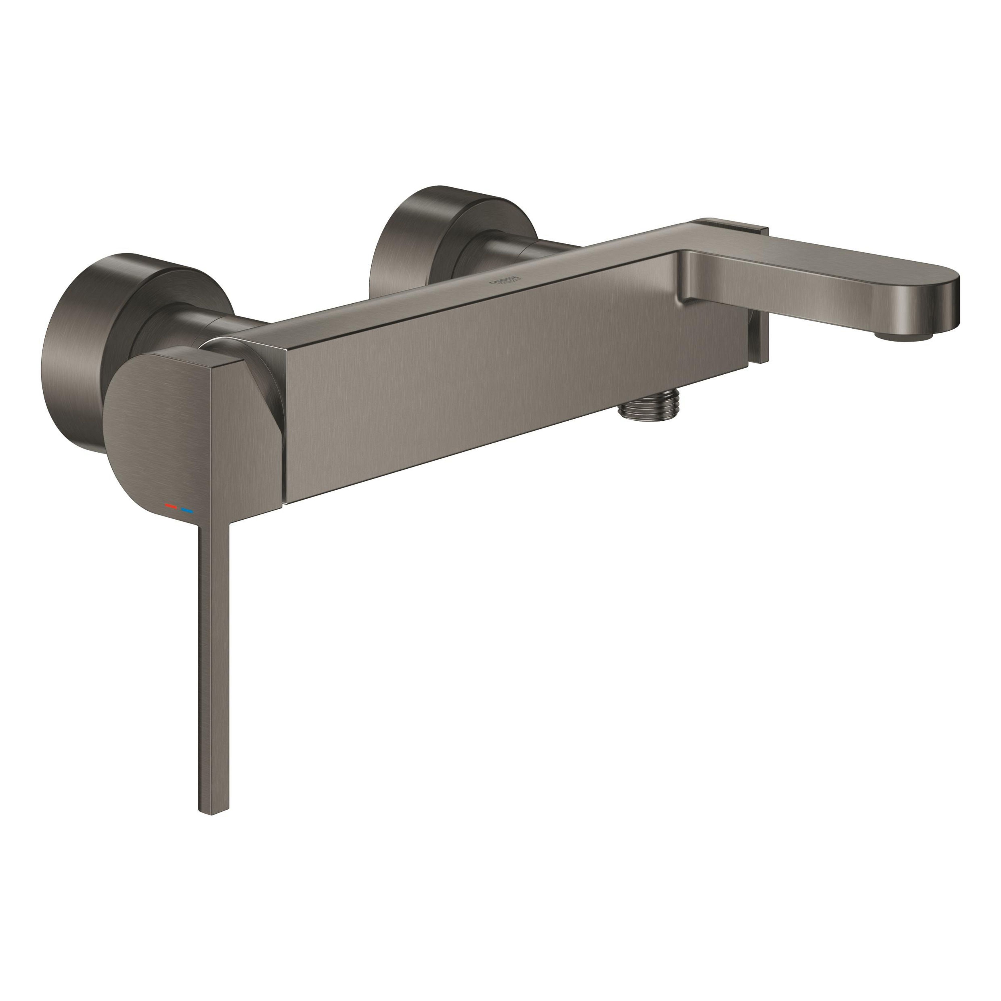 Grohe Plus kád és zuhany csaptelep fali Brushed Hard Graphite 33553AL3