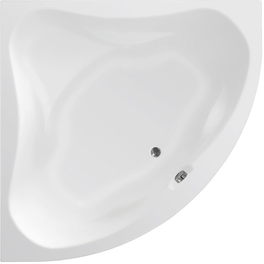 Aqualine Dunaj II sarokkád 140x140 cm baloldali fehér G1340