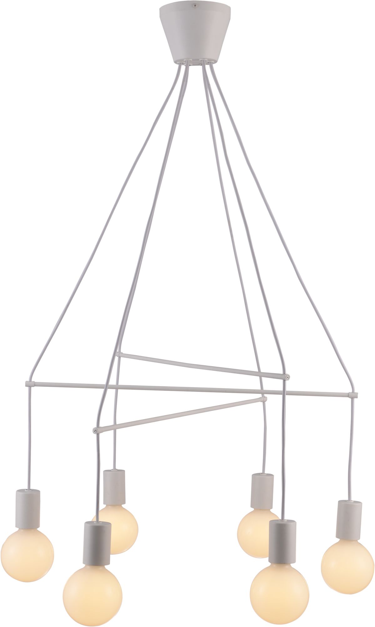 Candellux Alto függőlámpa 6x40 W fehér 36-70920