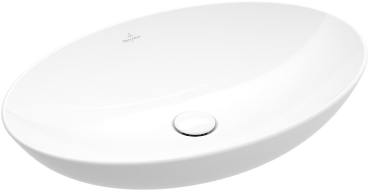 Villeroy & Boch Loop & Friends mosdótál 62x42 cm ovális mosdótálak fehér 4A4800R1