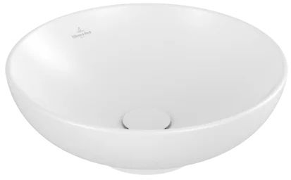 Villeroy & Boch Loop & Friends mosdótál 42x42 cm kerek mosdótálak fehér 4A4600RW