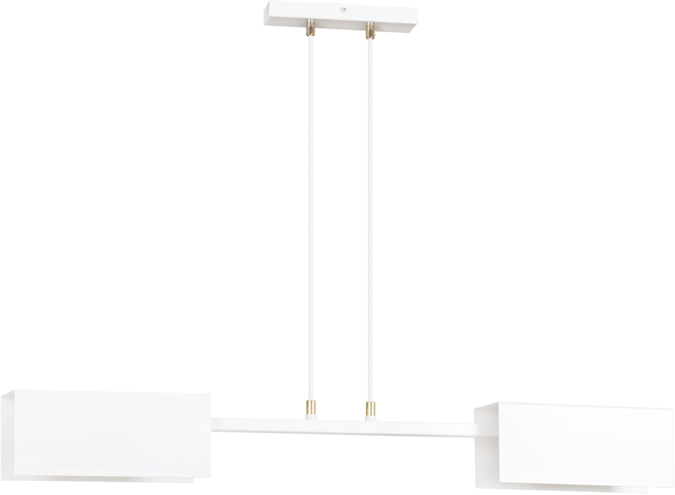 Emibig Tolos függőlámpa 2x15 W fehér 634/2