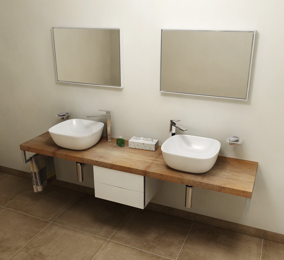 Sapho Avice pult 250x49.5 cm grafit-fa AV258
