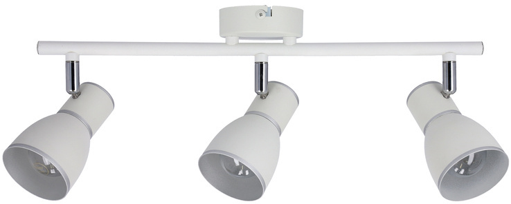 Candellux Fido mennyezeti lámpa 3x40 W fehér-króm 93-63403