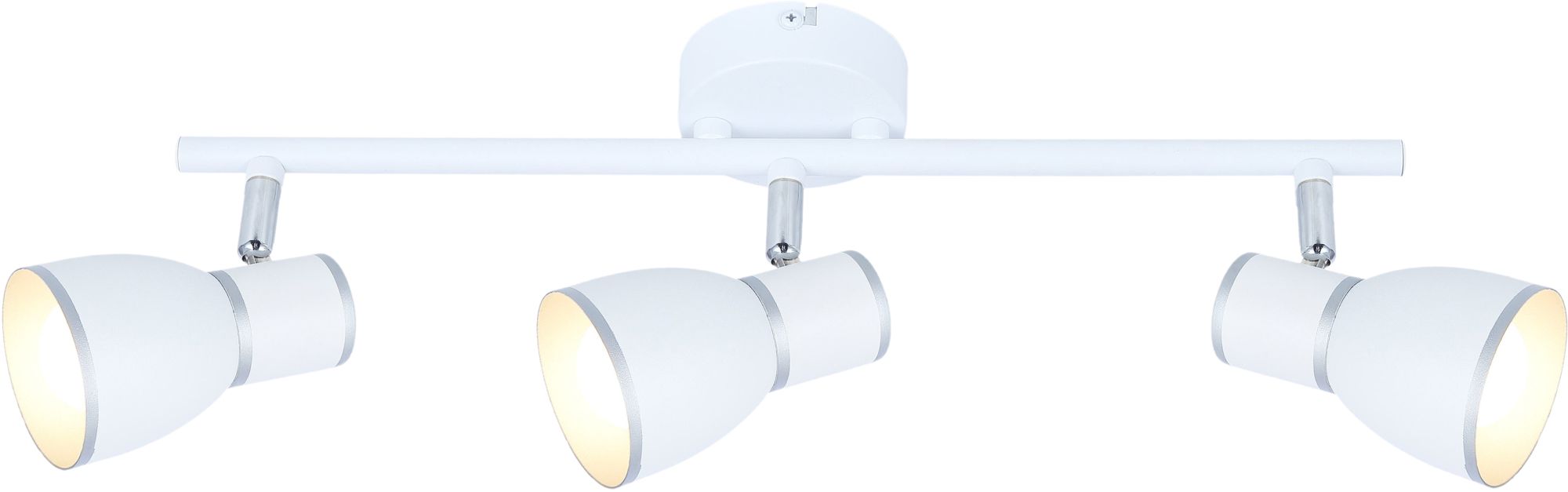 Candellux Fido mennyezeti lámpa 3x40 W fehér-króm 93-63403