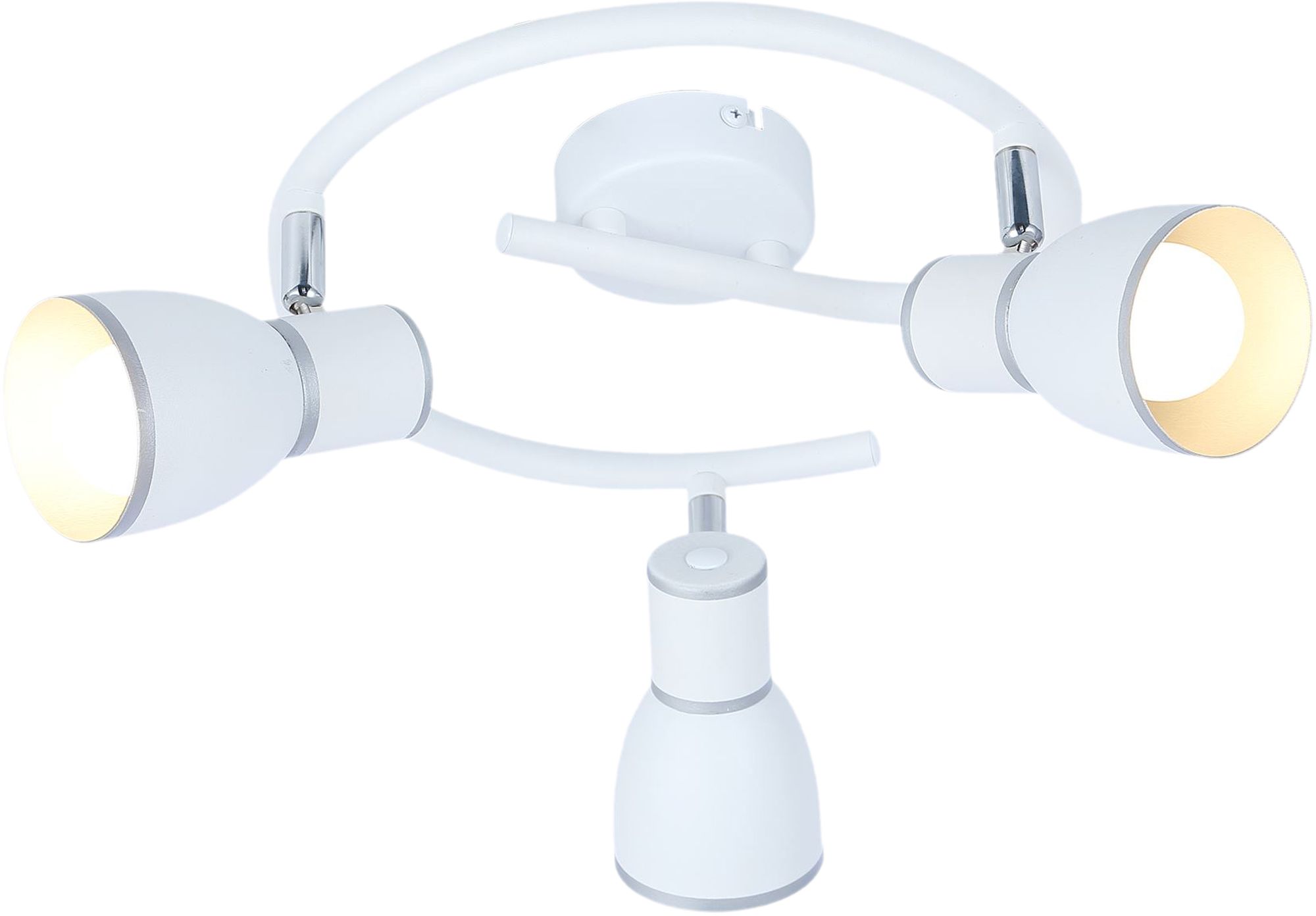 Candellux Fido mennyezeti lámpa 3x40 W fehér-króm 98-63380