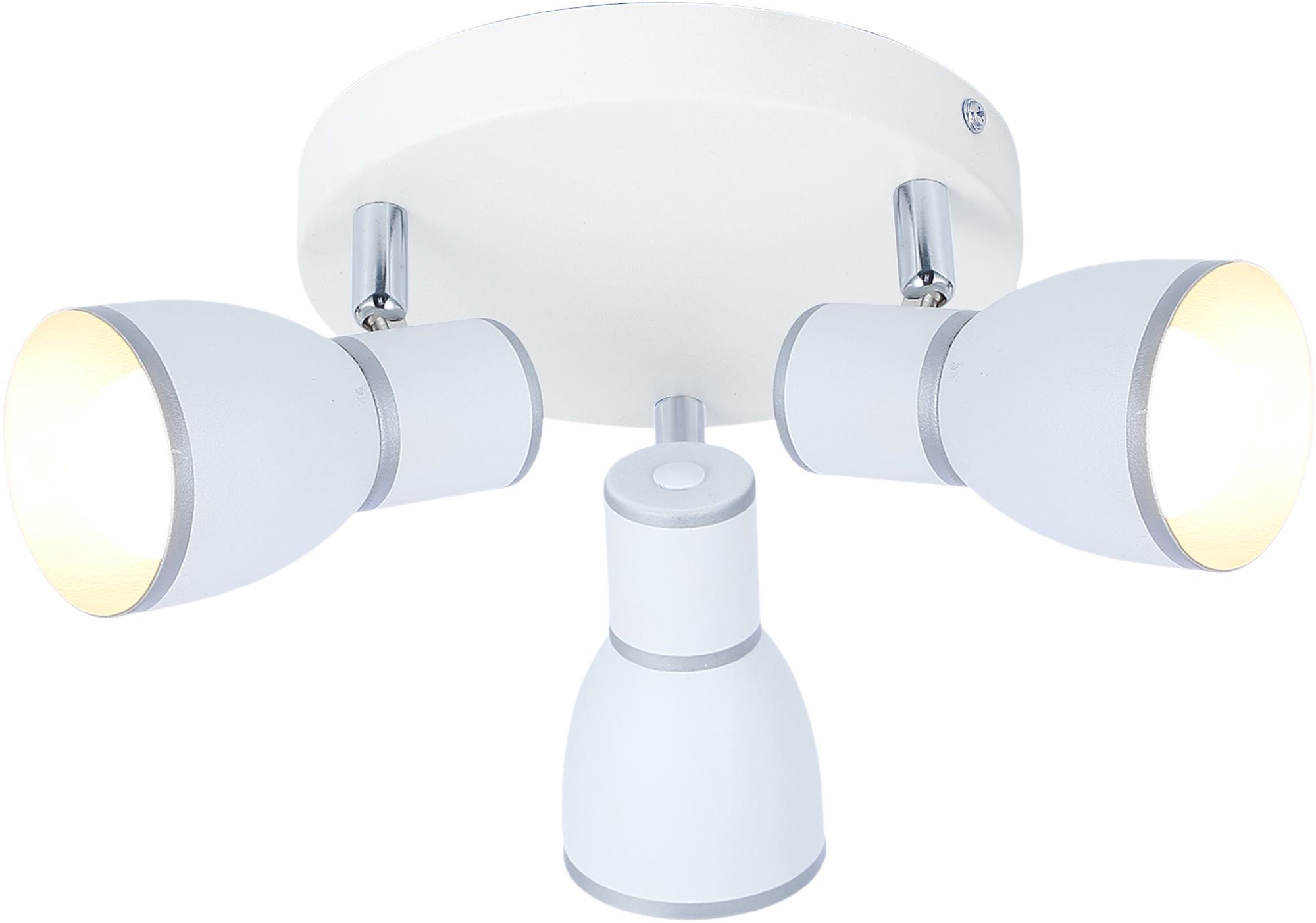 Candellux Fido mennyezeti lámpa 3x40 W fehér-króm 98-63397