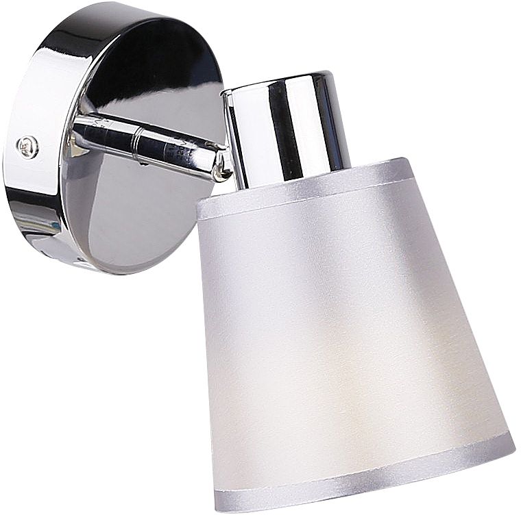 Candellux Pin oldalfali lámpa 1x40 W króm-szürke 91-70814
