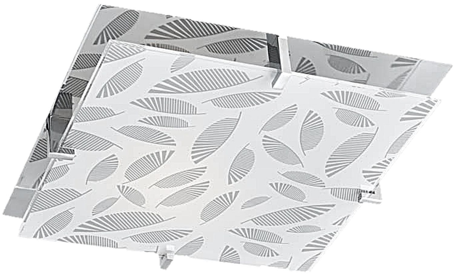 Candellux Fikus mennyezet 2x60 W króm 10-12821