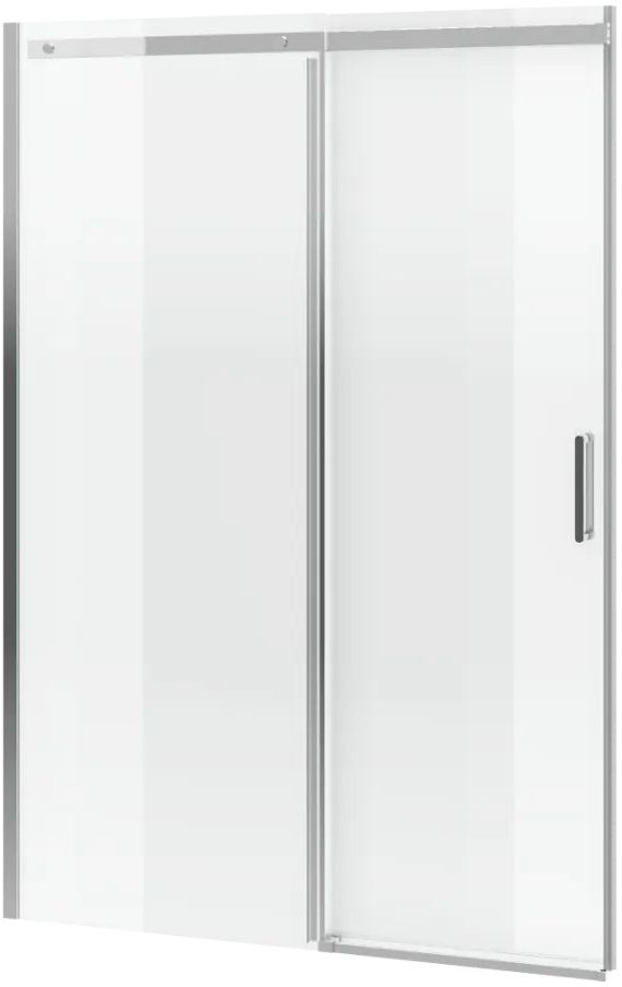 Excellent Rols zuhanyajtók 140 cm tolható króm fényes/átlátszó üveg KAEX.2612.1400.LP2/2